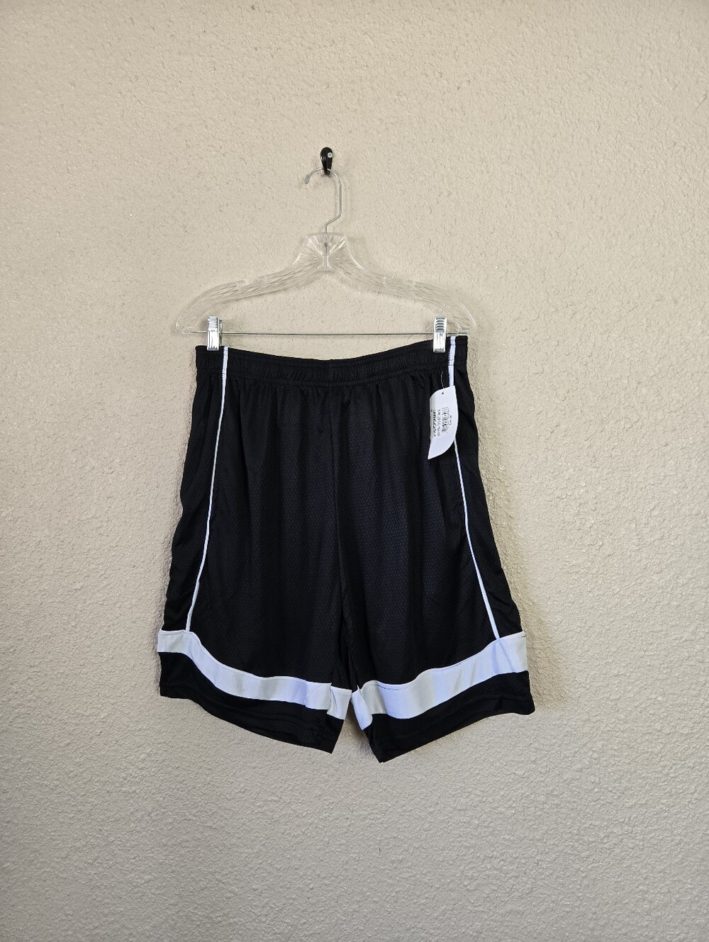 Ultra Performance Mens Black Mesh Sports Shorts Size XL #2C376